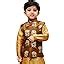 Buy JBN Creation Boy's Silk Blend Nehru Jacket (VASBJBL005_14_Black at ...