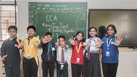 Grade V - CCA - Vegetable finger puppets