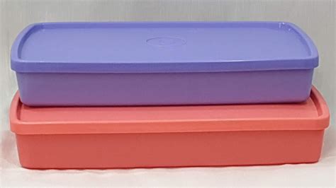 Buy Tupperware Cool n Fresh Lunch Box 600ml -Set of 2 Online at Low ...