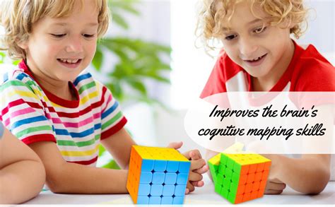 Kiditos MoYu Meilong Cubing Classroom 4X4 Cube Stickerless Speed Cube ...