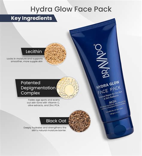 Hydrate and Glow: Bravado Hydra Glow Face Pack