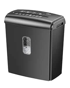Locksworth 8-Sheet Micro-Cut Paper Shredder, P4 High Security, 4 Gallon ...