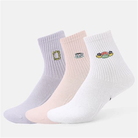 Women’s F.R.I.E.N.D.S Themed High Ankle Socks – SocksXpress!
