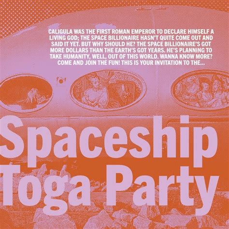 Spaceshop Toga Party, Metropolitan Hotel, Adelaide, 16 February to 17 ...