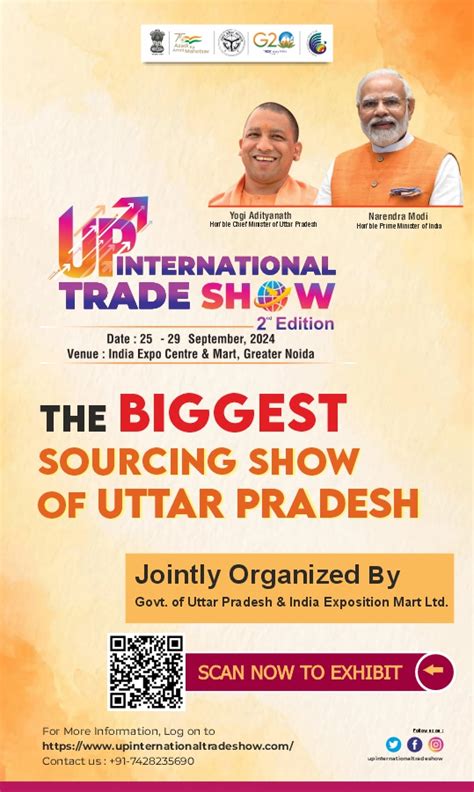 2nd edition of Uttar Pradesh International Trade Show at Greater Noida ...