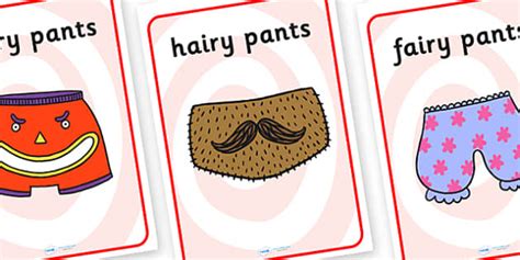 Story Display Posters to Support Teaching on Pants