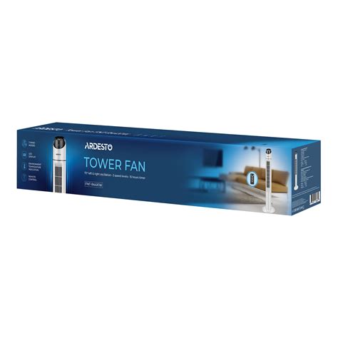 Column Fan with remote control Ardesto FNT-R44X1W - ARDESTO