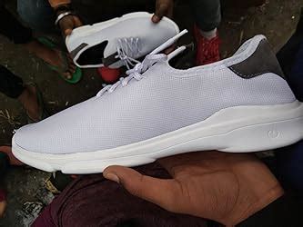 Buy BUCADIA Men's White & Grey Running Shoes - 9 UK at Amazon.in