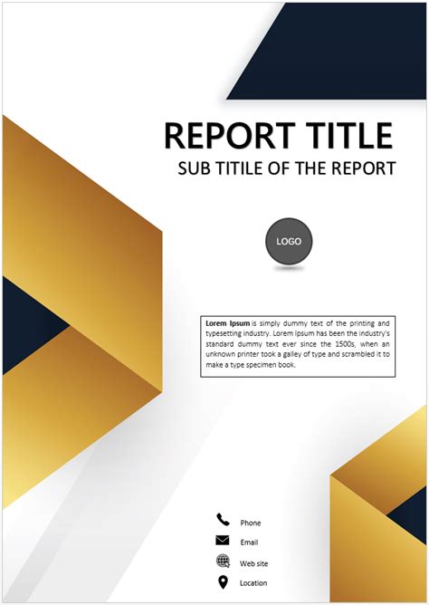 Abstract Cover Page Template 的图像结果