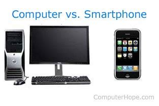Computer vs Smartphone 的图像结果