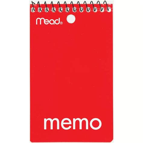 Mead® Memo Pocket Notebooks 3" x 5" - 12/Package – QC Supply