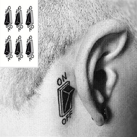 Kewholesale Switch On/Off – Temporary Tattoo : Amazon.in: Beauty