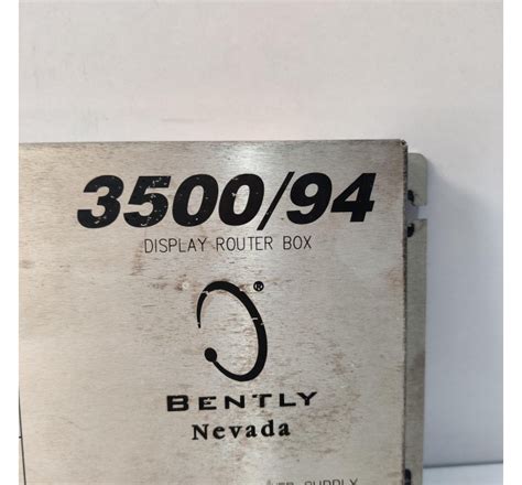 BENTLY NEVADA 3500/94 DISPLAY ROUTER BOX | Ashiyana Marine