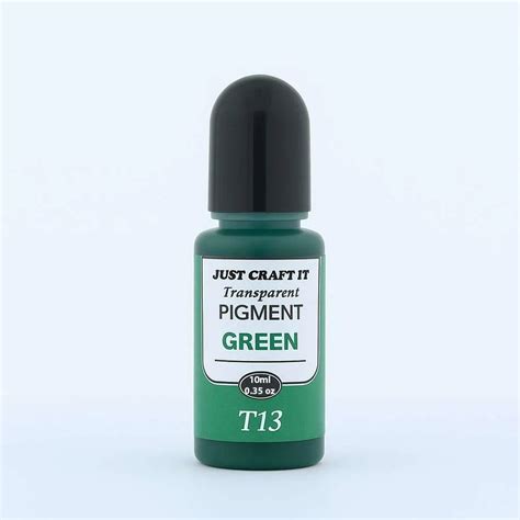 Green Transparent Pigment Single Colour (10 Ml) – Resinhastkala Store