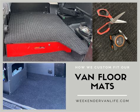 Van Floor Mats - Custom Fit - Weekender Van Life
