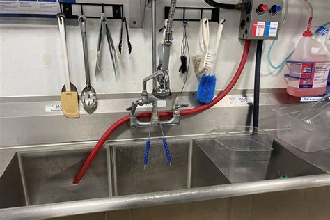 Image result for Three Compartment Sink Installation