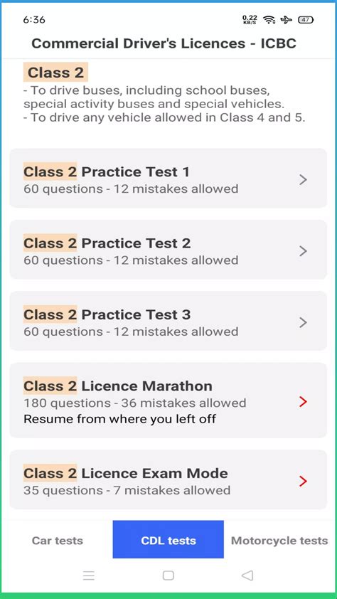 Image result for ICBC Practice Tests