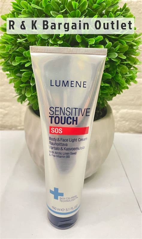 Buy 12 ~ Lumene Sensitive Touch SOS Body & Face Light Cream Skin ...