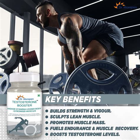 Buy DR. MOREPEN TESTOSTERONE BOOSTER FOR MEN INCREASES ENERGY STAMINA ...