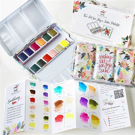 Amazon.com: Professional Watercolor Paint Set by Kristy Rice | 12 ...