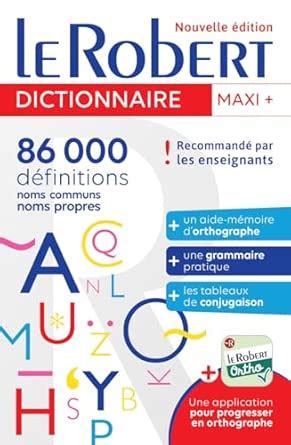 Buy Le Robert Maxi Plus Langue Française Book Online at Low Prices in ...