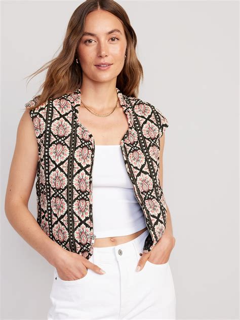 Womens Quilted Vest