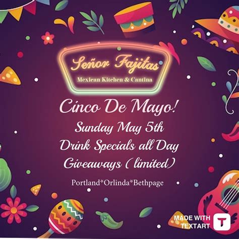 Cinco De Mayo, 123 Fairfield rd bethpage tn, 5 May 2024 | AllEvents.in