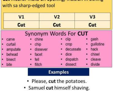 Think Past Simple, Simple Past Tense of Think Past Participle, V1 V2 V3 ...