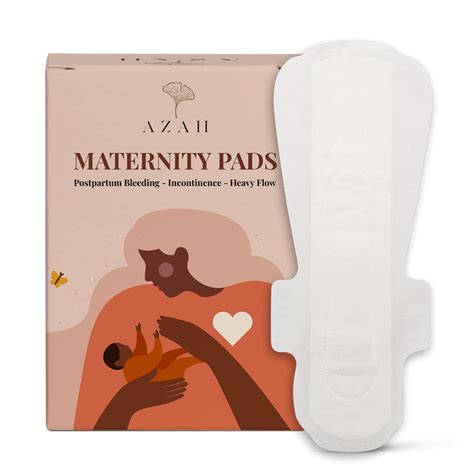 Buy Maternity Pads after Delivery for Women by AZAH (Box of 12 Pads ...
