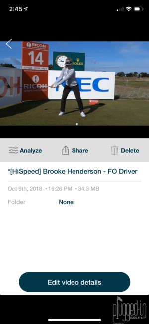 Image result for V1 Golf App Tutorial