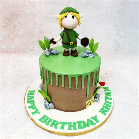 Legend of Zelda Cake | Link Zelda Cake | Liliyum Patisserie – Liliyum ...