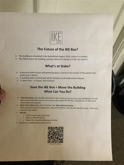 For those wondering about the future of the Ike Box : r/SALEM