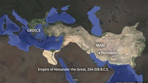 Alexander The Great Empire Modern Day Map