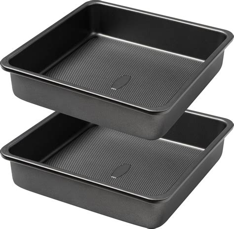 Amazon.com: Square Cake Pan, Nonstick Baking Pan for Bread or Brownie ...