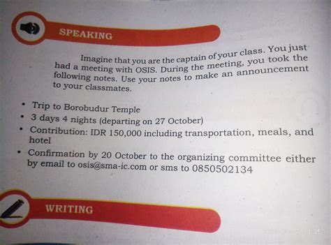 13 Contoh Announcement Dan Artinya