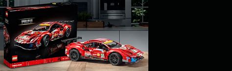 Lego Ferrari 488 GTE AF Corse #51 V29 Building Blocks and Above ...