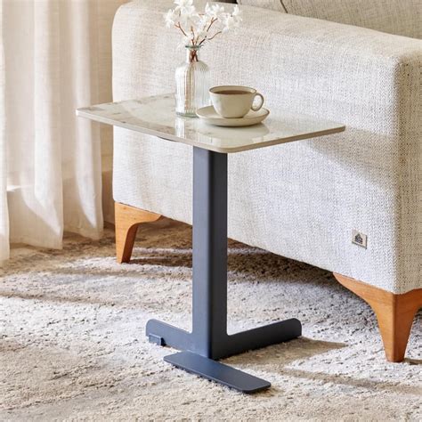 Buy Iren Ceramic Top Accent Table - Beige from Home Centre at just INR ...