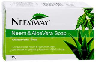 Neemway Neem Aloe Vera Soap 75gm - Uses, Side Effects, Dosage, Price ...