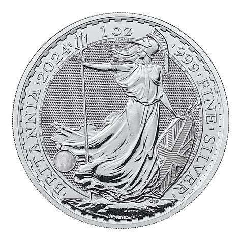 Buy 2024 1 oz United Kingdom Silver Britannia Bullion Coin