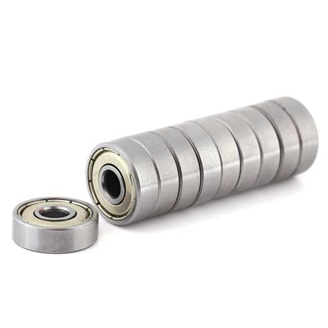 Steel Ball Bearings, 10 Pcs Miniature 626ZZ Ball Bearings Applicable ...