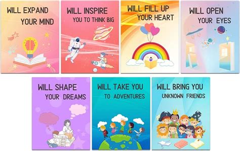 Buy Reading Posters for Pre School, Elementary and Middle School ...