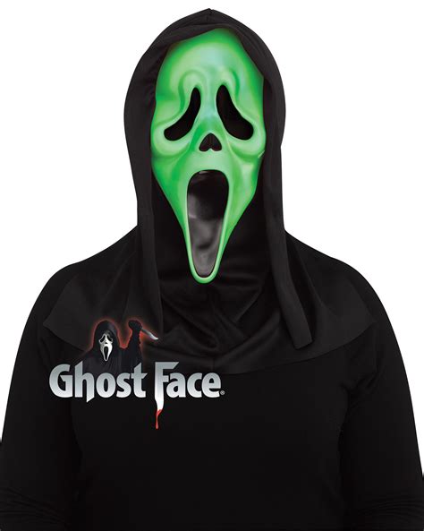 Fluorescent GhostFace Mask - Acid Green - Hot Pink - Orange - Screamers ...