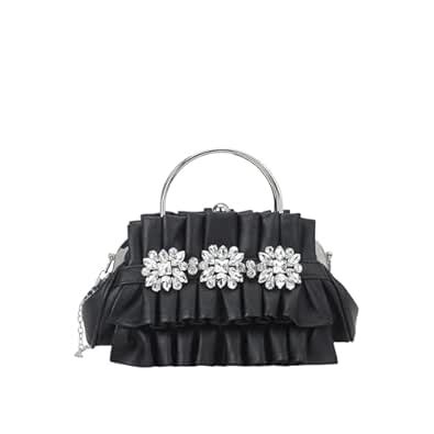 Akiki London Women's Richmond Small Embellished Clutch with Handle ...
