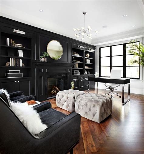 home office design black