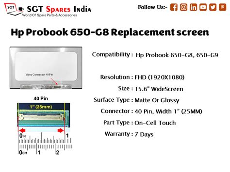 Hp Probook 650-G8 Replacement touch screen – SHREE GANESH TECHNOLOGIES