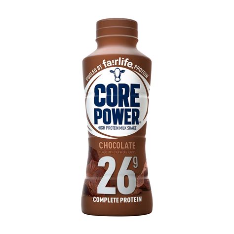 Buy Core Power Protein Shake, Chocolate, 26g Bottle, 14oz from Dollar ...