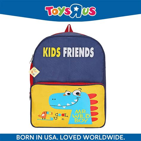 Flipkart.com | Toys R Us PU Yellow Dianasour Cartoon School Bag for 2 ...