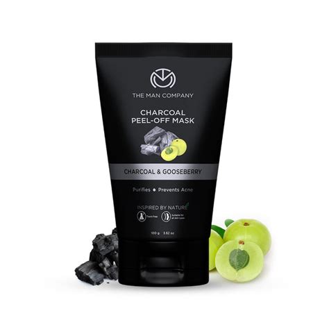 Buy Charcoal Peel Off Mask for Men - The Man Company