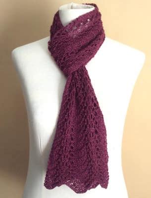 Lace Scarf Knitting Tutorial 的图像结果