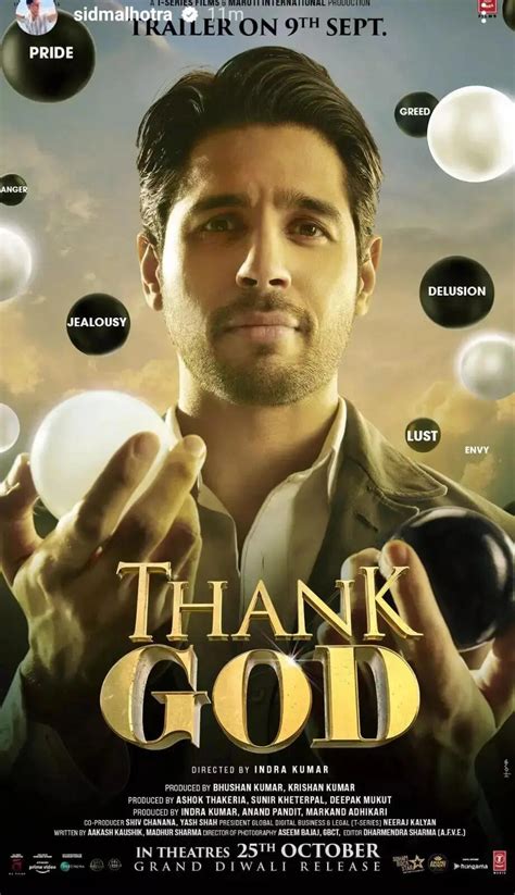 Thank God: Ajay Devgn unveils first look; announces release date of trailer
